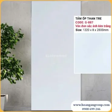 Tấm Ốp Than Tre Đơn Sắc Galawood G-887