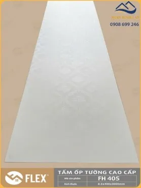 Tấm Ốp Trần Nhựa Nano Flex FH405 Cắt Theo Kích Thước 