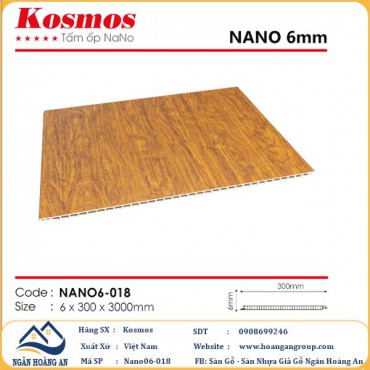 Tấm Ốp Tường Nano Kosmos Dày 6mm Nano06-018