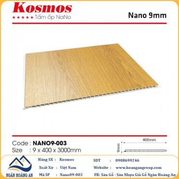 Tấm Ốp Tường Nano Kosmos Dày 9mm Nano09-003