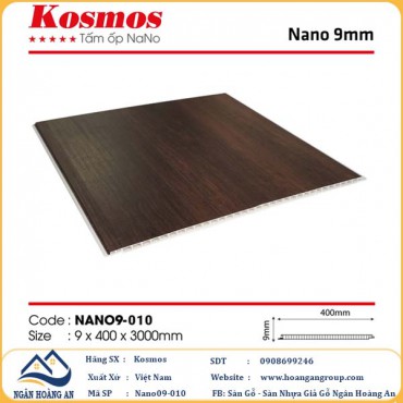 Tấm Ốp Tường Nano Kosmos Dày 9mm Nano09-010