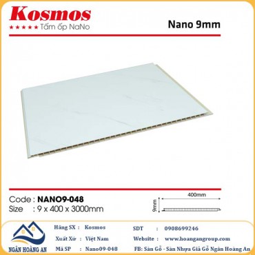 Tấm Ốp Tường Nano Kosmos Dày 9mm Nano09-048