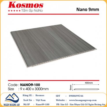 Tấm Ốp Tường Nano Kosmos Dày 9mm Nano09-100