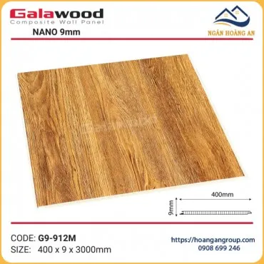 Tấm Ốp Tường Giả Gỗ Nano Galawood G9-912M