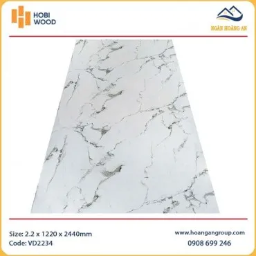 Tấm Ốp Tường Nhựa PVC Giả Đá Hobiwood VD2234