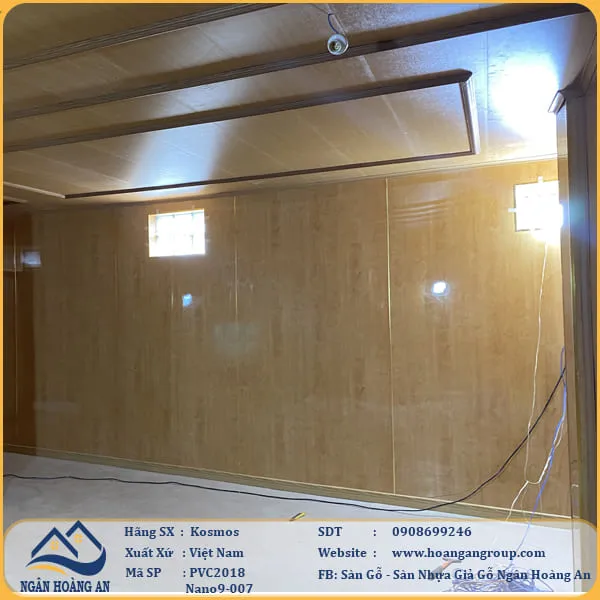 Tấm Ốp PVC Giả Đá Kosmos PVC2018 Tại Quận 4 TPHCM