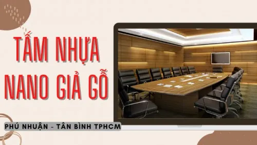 Báo Giá Tấm Nhựa Ốp Tường Ốp Trần Nano Tại Phú Nhuận, Tân Bình TPHCM
