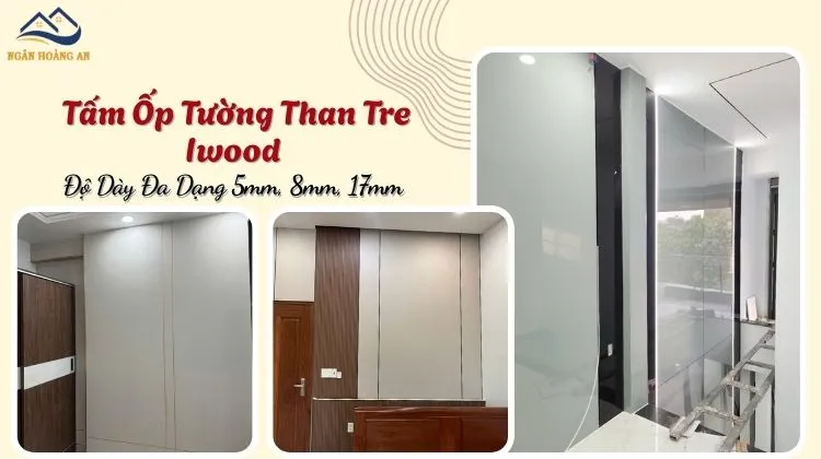 Tấm Ốp Tường Than Tre Iwood Độ Dày Đa Dạng 5mm, 8mm, 17mm Tại TPHCM Tấm Ốp Tường Than Tre Iwood Độ Dày Đa Dạng 5mm, 8mm, 17mm Tại TPHCM