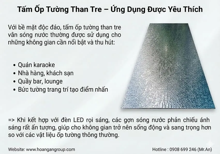 Tấm Ốp Tường Than Tre – Ứng Dụng Được Yêu Thích