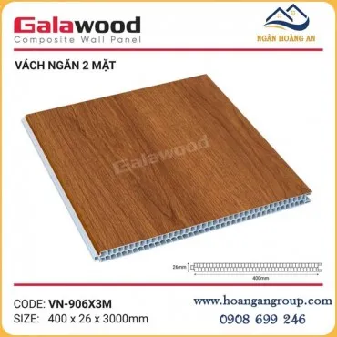 Tấm Vách Ngăn Phòng Khách Giả Gỗ Galawood VN-906X3M