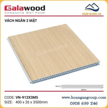 Tấm Vách Ngăn Phòng Ngủ Giả Gỗ Galawood VN-912X3M5