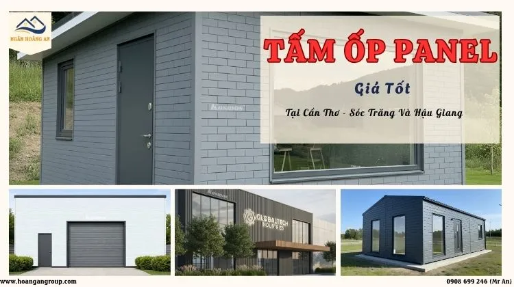 Tấm Panel Cách Nhiệt Giá Tốt Tại Cần Thơ - Sóc Trăng Và Hậu Giang