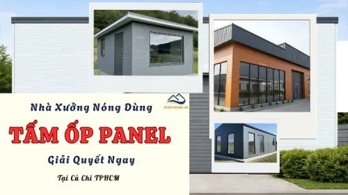 Nhà Xưởng Nóng Tại Củ Chi TPHCM? Dùng Tấm Panel Cách Nhiệt Giải Quyết Ngay