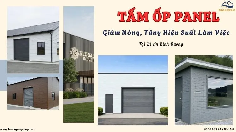 Tấm Panel Tại Dĩ An Bình Dương – Giảm Nóng, Tăng Hiệu Suất Làm Việc