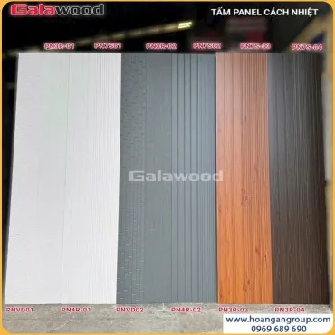 Tấm Panel Nhựa Ốp Tường Ốp Trần Galawood