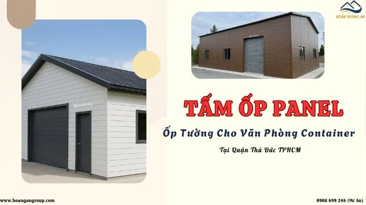 Tấm Panel Ốp Tường Cho Văn Phòng Container Tại Quận Thủ Đức TPHCM Tấm Panel Ốp Tường Cho Văn Phòng Container Tại Quận Thủ Đức TPHCM