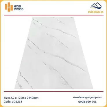 Tấm PVC Nhựa Ốp Tường Giả Vân Đá Hobiwood VD2233