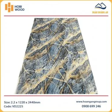 Tấm PVC Ốp Tường Nhựa Giả Đá Hobiwood VD2225