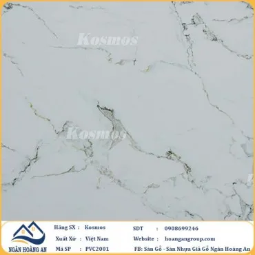 Ốp Tường PVC Giả Đá Kosmos PVC2001 Dày 2.8mm