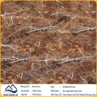 Ốp Tường PVC Giả Đá Kosmos PVC2013 Dày 2.8mm