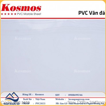 Tấm Nhựa Ốp Tường Giả Vân Đá Kosmos PVC2023 Dày 2.8mm