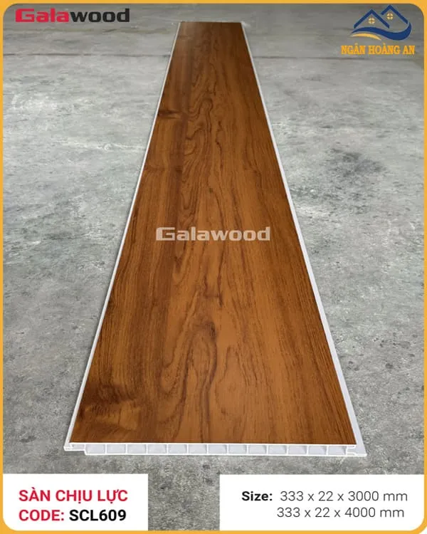 Tấm Sàn Chịu Lực Nhựa PVC Làm Gác Xép Galawood SCL609