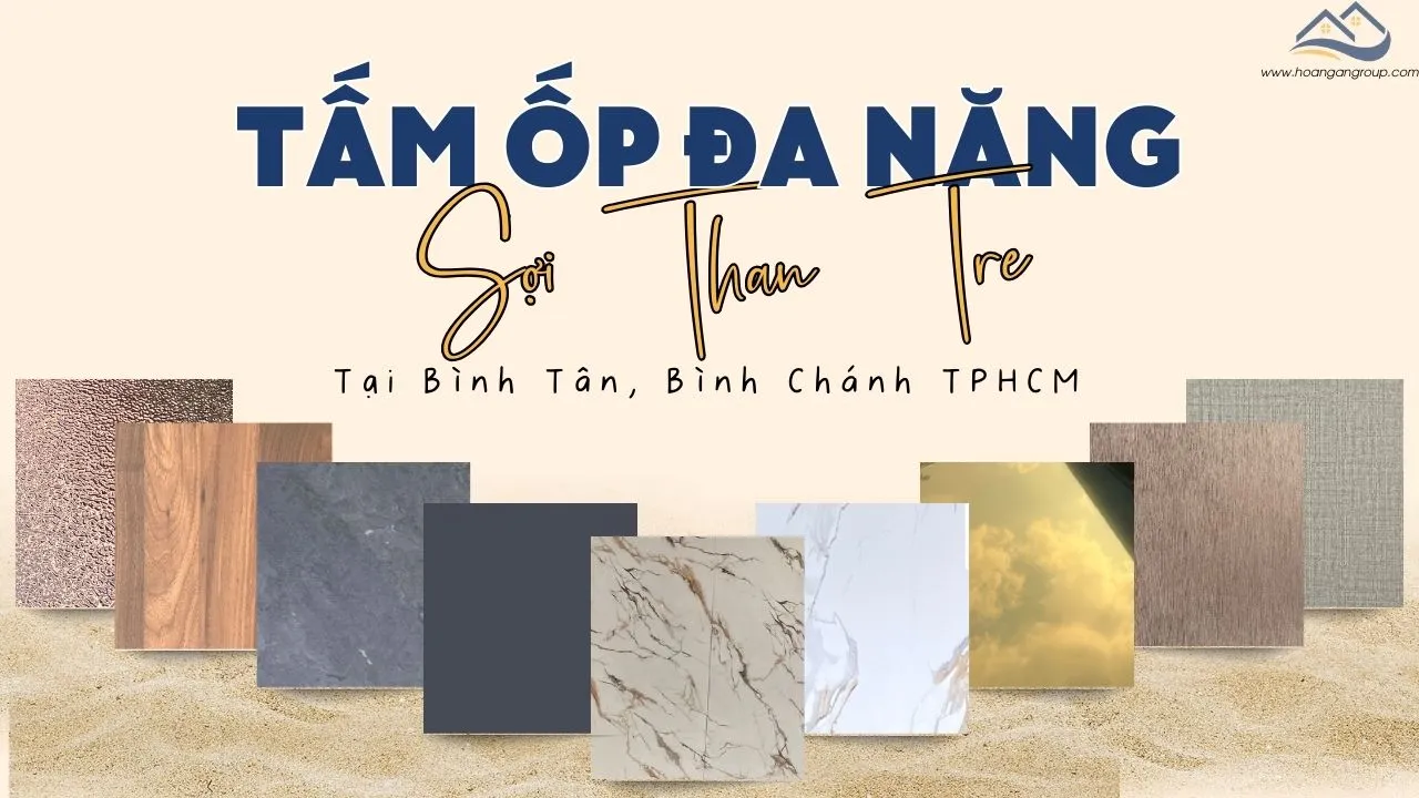 Tấm Than Tre Ốp Tường Ốp Trần Cao Cấp Tại Bình Tân, Bình Chánh TPHCM