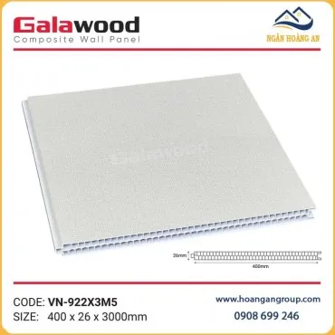 Tấm Vách Ngăn Phòng Nhựa Giả Gỗ Galawood VN-922X3M5