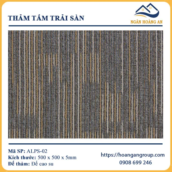 Thảm Tấm Trải Sàn Văn Phòng ALPS 02