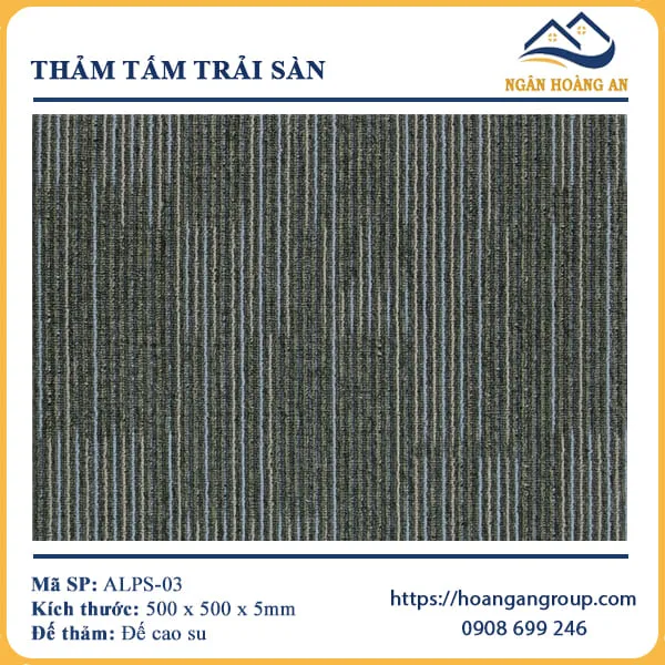 Thảm Tấm Trải Sàn Văn Phòng ALPS 03