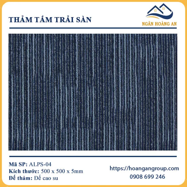 Thảm Tấm Trải Sàn Văn Phòng ALPS 04 Thảm Tấm Trải Sàn Văn Phòng ALPS 04