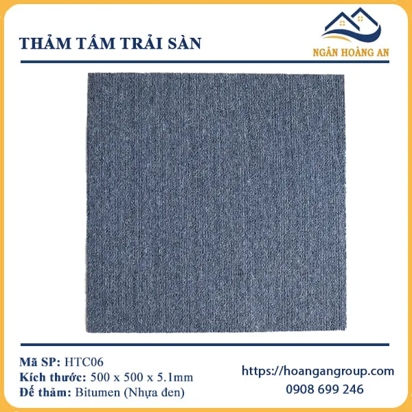 Thảm Tấm Trải Sàn Văn Phòng Giá Rẻ HTC-06 Thảm Tấm Trải Sàn Văn Phòng Giá Rẻ HTC-06