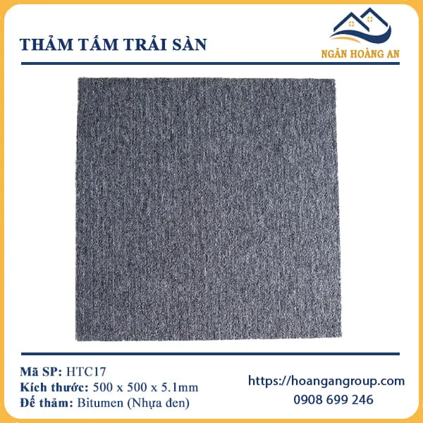 Thảm Tấm Trải Sàn Văn Phòng Giá Rẻ HTC-17 Thảm Tấm Trải Sàn Văn Phòng Giá Rẻ HTC-17