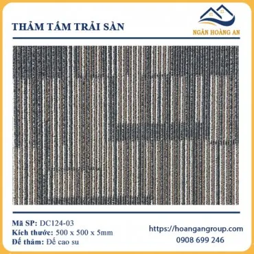 Thảm Tấm Trải Sàn Văn Phòng DC124-03