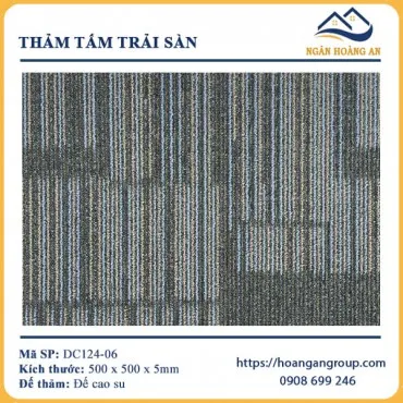 Thảm Tấm Trải Sàn Văn Phòng DC124-06