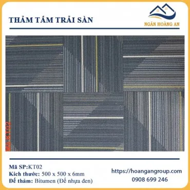Thảm Tấm Trải Sàn Văn Phòng KT 02