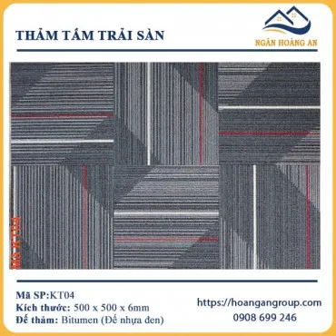 Thảm Tấm Trải Sàn Văn Phòng KT 04