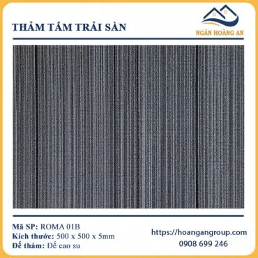 Thảm Tấm Trải Sàn Văn Phòng Roma 01B