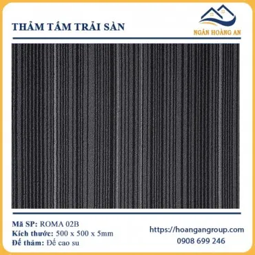  Thảm Tấm Trải Sàn Văn Phòng Roma 02B