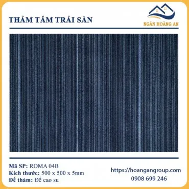 Thảm Tấm Trải Sàn Văn Phòng Roma 04B