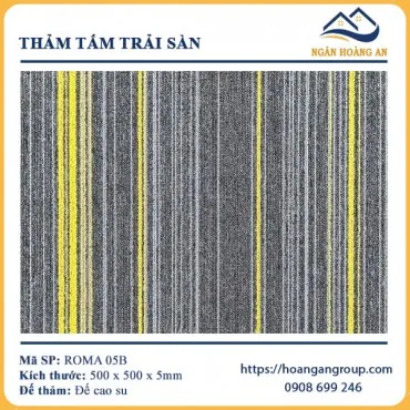 Thảm Tấm Trải Sàn Văn Phòng Roma 05B