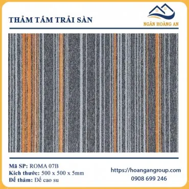 Thảm Tấm Trải Sàn Văn Phòng Roma 07B