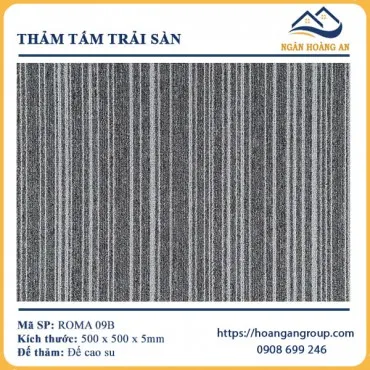 Thảm Tấm Trải Sàn Văn Phòng Roma 09B