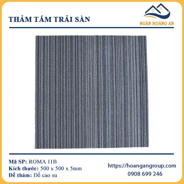 Thảm Tấm Trải Sàn Văn Phòng Roma 11B