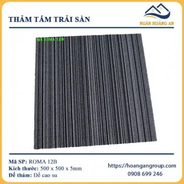 Thảm Tấm Trải Sàn Văn Phòng Roma 12B