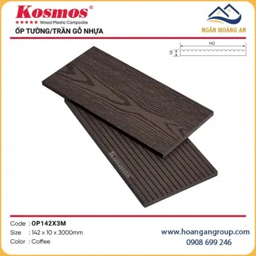 Thanh Lam Đa Năng Gỗ Nhựa Ngoài Trời Kosmos OP142X3M Coffee