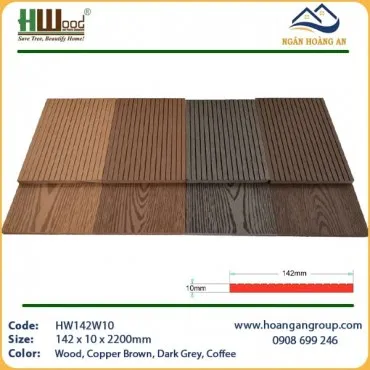 Thanh Lam Đa Năng Gỗ Nhựa Ngoài Trời Hwood HW142W10 