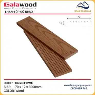 Thanh Đa Năng Gỗ Nhựa Ngoài Trời Galawood DN70X12VG Wood