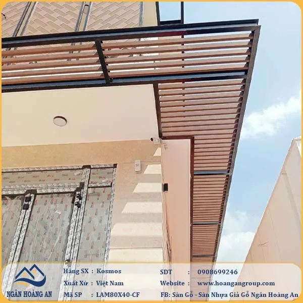 Hệ Sắt I Cũng Góp Phần Trang Trí Cho Giàn Lam