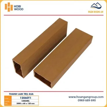 Thanh Lam Gỗ Nhựa Ngoài Trời Phủ ASA Hobiwood 12060T1